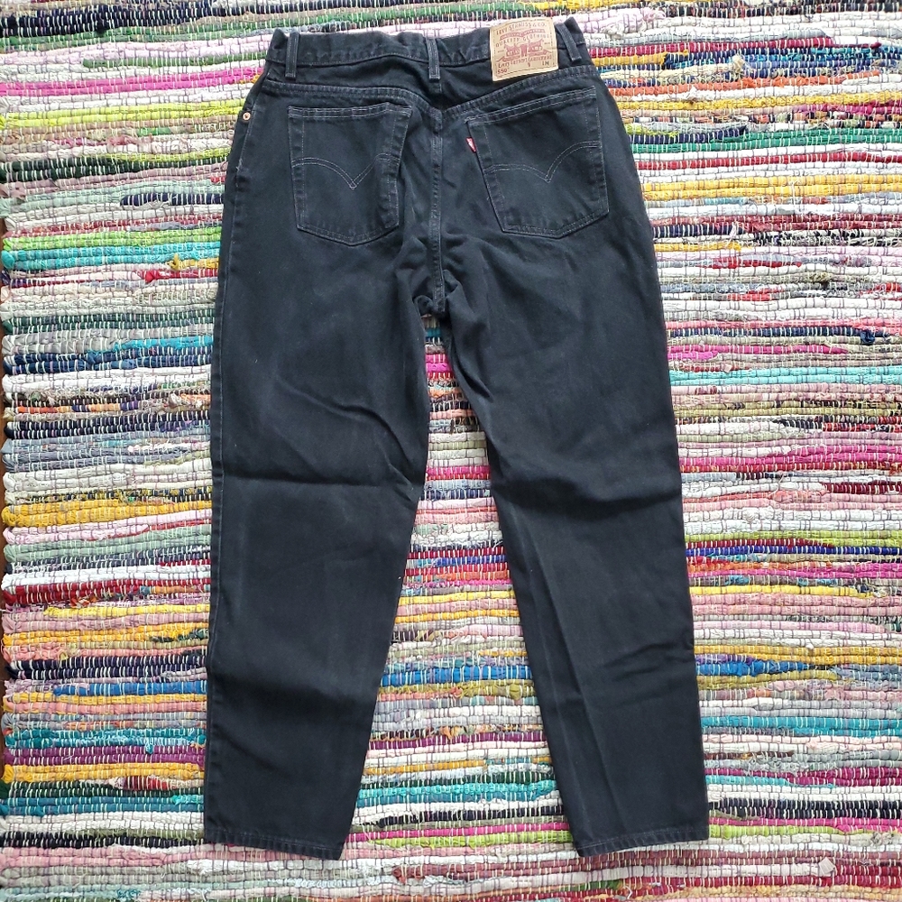 Levi's Vintage High Rise Mom Jeans - Black